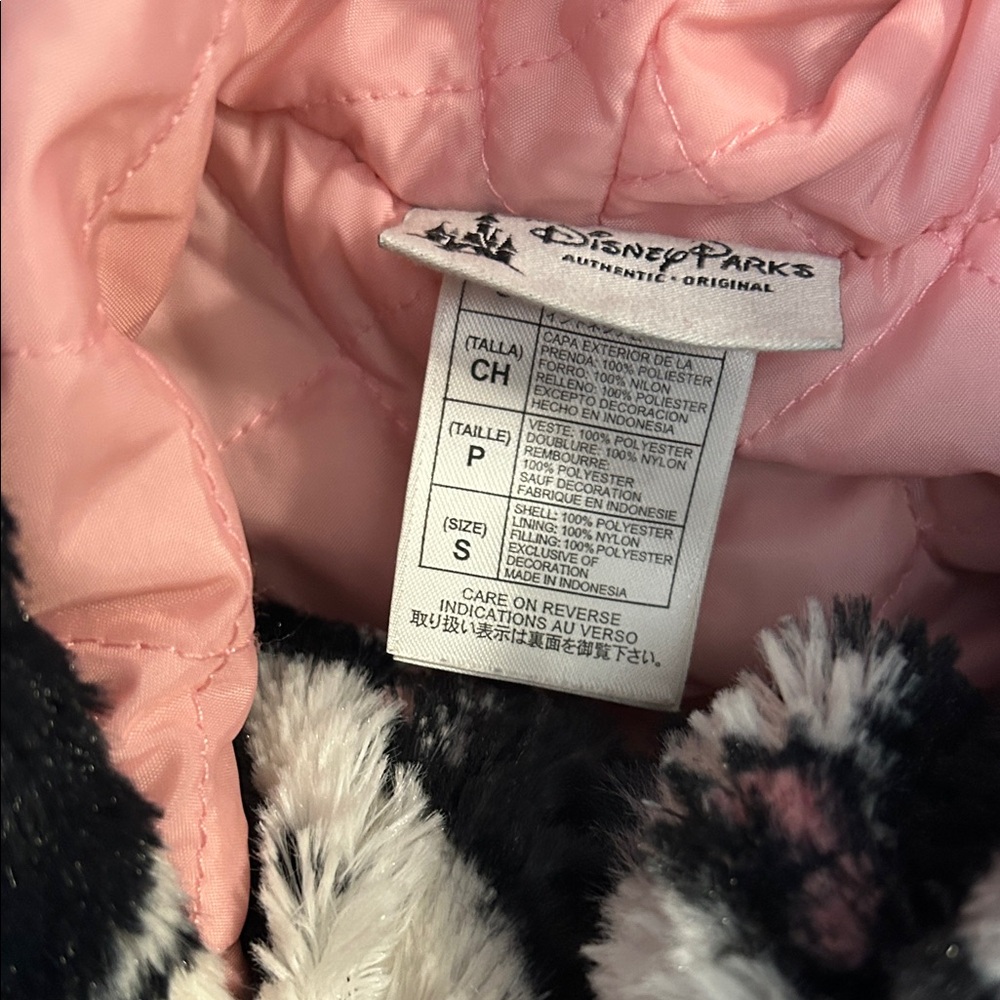 Disney Gray And Pink Patterned Jacket - image 2